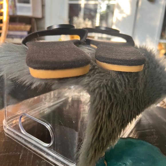 Womens Fashion Flat Slide Sandals - Soft Fabric Upper, Slip-on, Open Toe - Picture 5 of 9